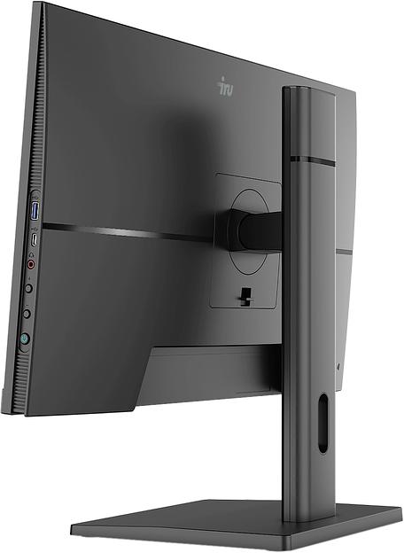 Моноблок IRU Tactio 23.8" Full HD i5 12450H (2) 32Gb SSD1Tb Windows 11 Professional GbitEth WiFi BT 120W Cam черный 1920x1080 фото 2