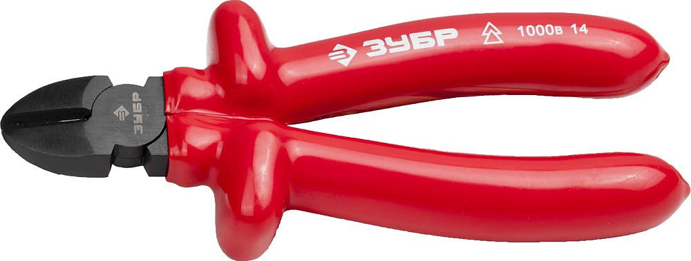 ЗУБР Бокорезы "ЭЛЕКТРИК" диэлектрические, высоковольтные до ~1000В, маслобензостойкая рукоятка, 160мм, Мастер (2214-5-16/2214-5-16_z02) фото 1
