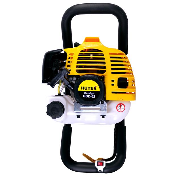 Мотобур Huter GGD-52 2-х такт. 1400Вт 1.9л.с. 52см3 8700об/мин (70/13/1) фото 2