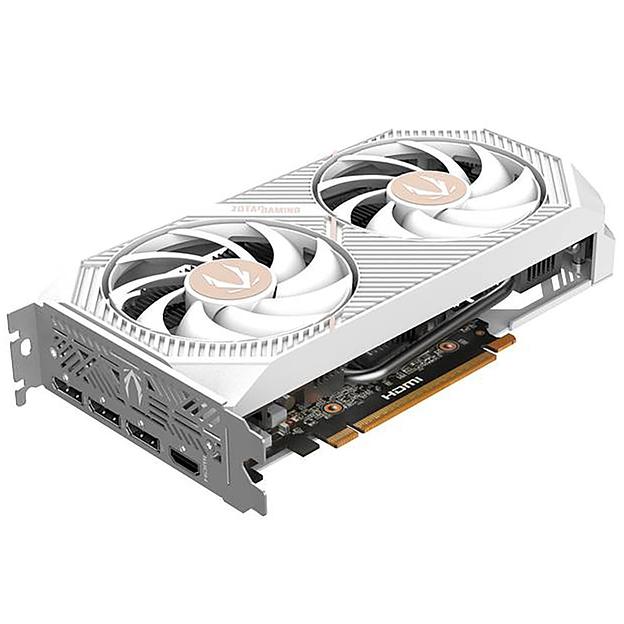 Видеокарта Zotac RTX5060 TWIN EDGE OC WHITE ED 8GB GDDR7 128bit 3xDP HDMI 2FAN MEDIUM PACK фото 3