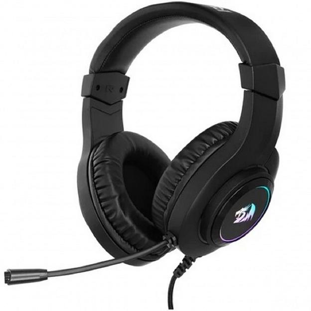 Defender Hylas Проводной,RGB,USB+3.5мм,черный Redragon фото 1