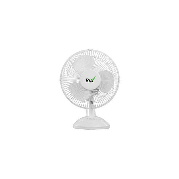 Вентилятор настольный Rix RDF-2200W, белый фото 1