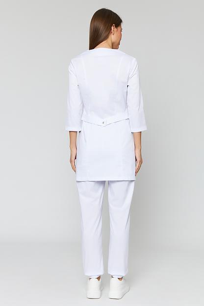 Doctor Big / Блузон медицинский женский (Ultra, рукав 3/4, на кнопках) арт. 3-66-24-3 фото 6