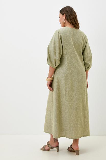 Платье Leonora-фисташковый фото 3