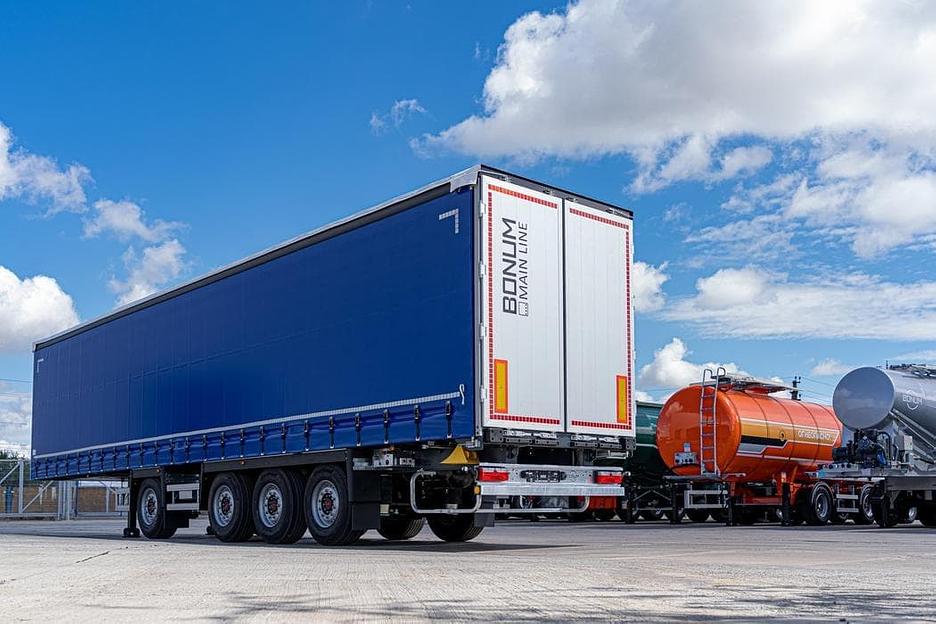 Шторный полуприцеп 13,62 м с вынесенной осью 914295-04 фото 6