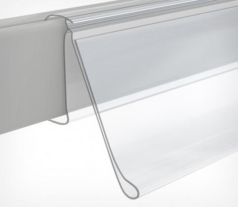 Ценникодержатель полочный LP39 длина 1000 мм фото 1