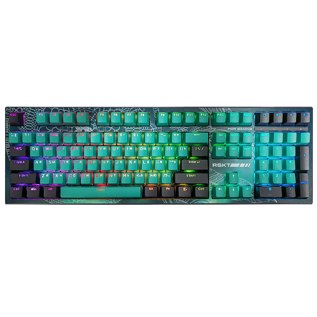 Клавиатура Raskat KM002 UV GREEN фото 1