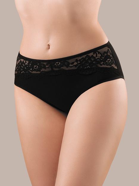 Женские трусы Senso «Миди» 3014 чёрный ОПТ фото 1