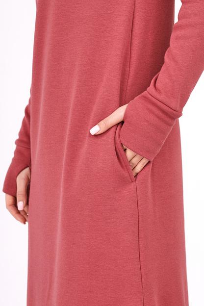 Платье Comfort/бордовый фото 2