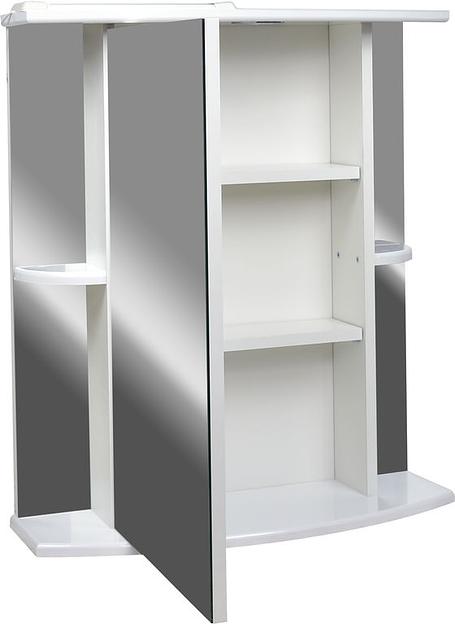 Зеркало-шкаф София 60 DORATIZ 2712.230, белый, левый с подсветкой фото 3