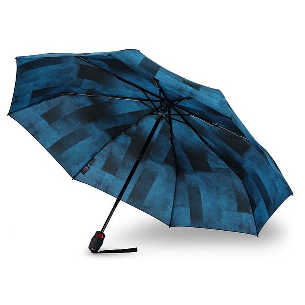 Зонт Knirps автомат T.201 Medium Duomatic CLEAR SKY ECOREPEL 95 3201 8549 фото 3