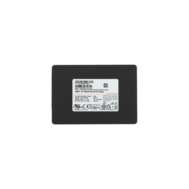 SSD накопитель Samsung PM897 MZ7L3960HBLT-00A07 960ГБ, 2.5", SATA III, SATA, oem фото 1