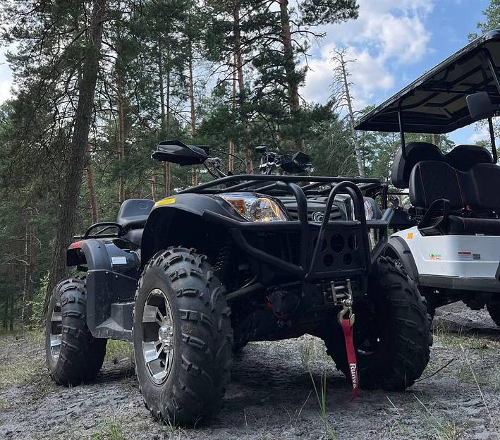 Квадроцикл GreenCamel Сахара A14К 4×4 Monster чёрный (14kW 90 км/ч) блокировка фото 7