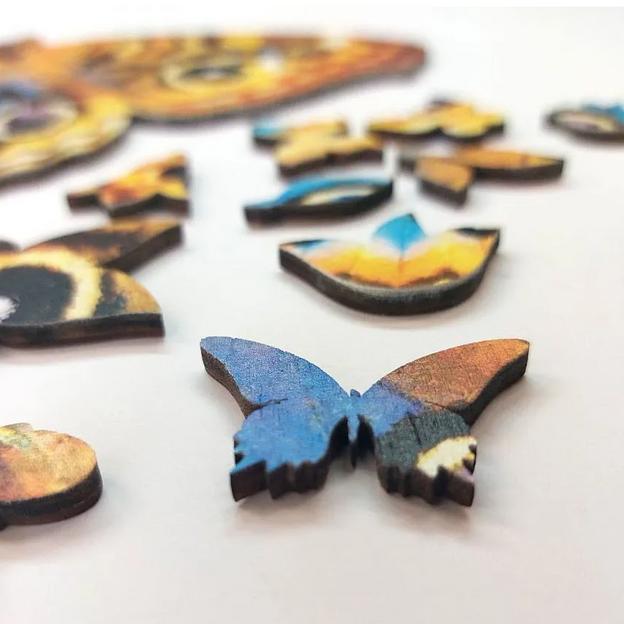 Деревянные пазлы «Юнония» M 37×20 см 167 деталей фото 6