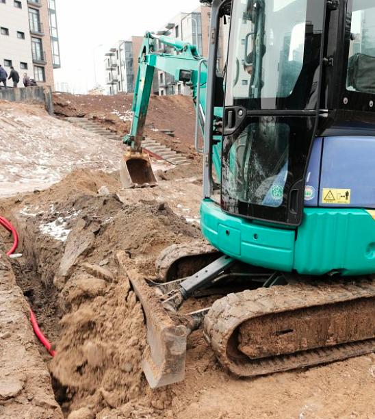 Аренда мини-экскаватор Komatsu PC 30 фото 2