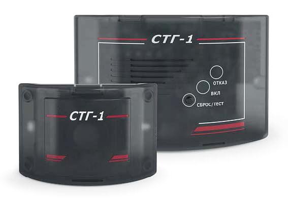 СТГ-1-1 (ИБЯЛ.413411.056) сигнализатор стационарный оксида углерода и взрывоопасности, встроенная ЭХЯ по СО, один выносной блок датчика на CH4 фото 1