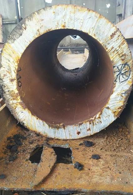 Труба 380х1100х55 мм б/у фото 1