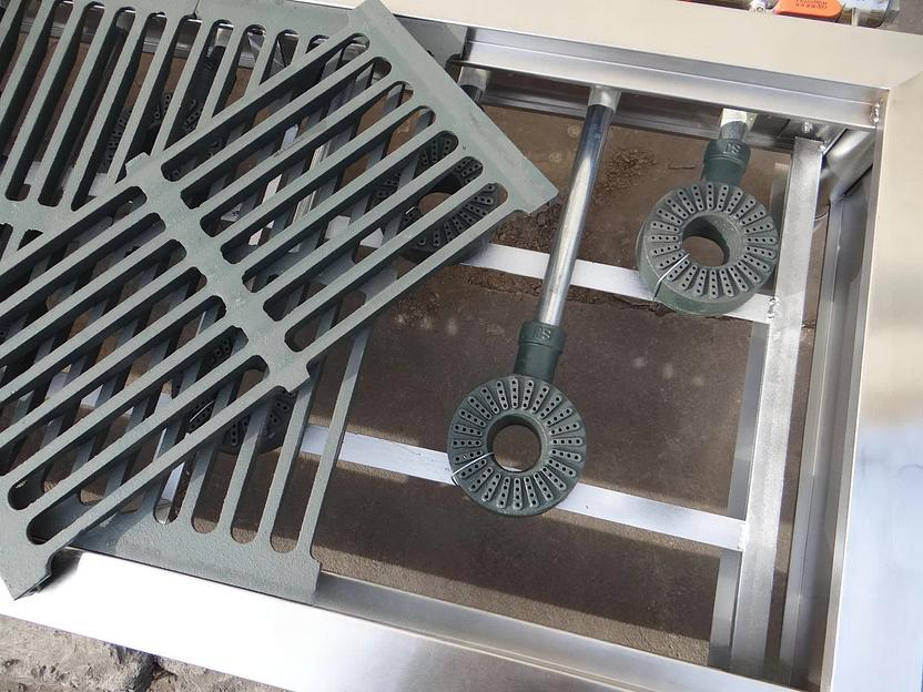 Плита газовая 2 большие, 8 маленьких конфорок фото 2