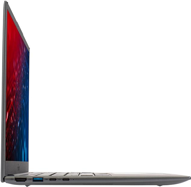 Ноутбук IRU Planio 14INPR N-series N100 16Gb SSD512Gb Intel UHD Graphics 14" IPS FHD (1920x1080) Free DOS grey WiFi BT Cam 5000mAh (2078487) фото 5