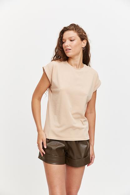 Шорты женские база кожа фото 1