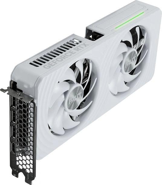 Видеокарта Palit PCI-E 5.0 PA-RTX5060Ti WHITE OC NVIDIA GeForce RTX 5060TI 8Gb 128bit GDDR7 2407/28000 HDMIx1 DPx3 HDCP Ret фото 5
