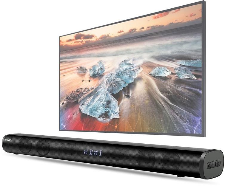 Саундбар Ginzzu GM-502 2.1 30Вт+30Вт черный фото 5