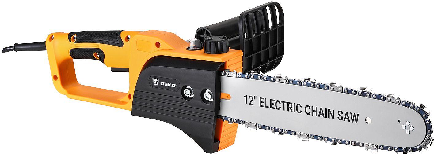 Электрическая цепная пила Deko DKEC12 1600Вт дл.шины:12" (30cm) (065-1213) фото 2