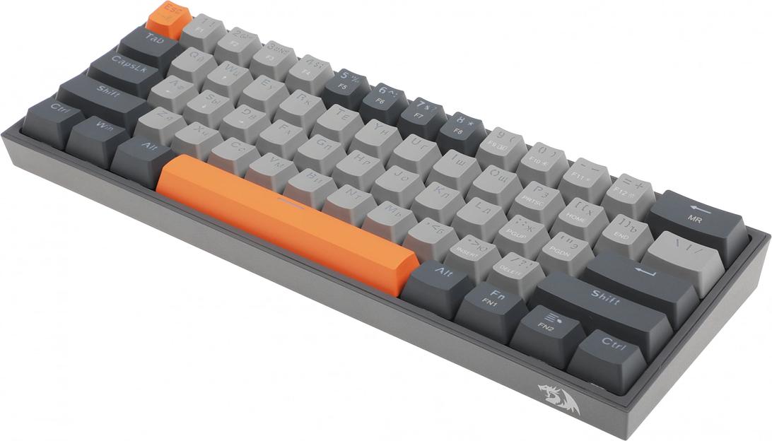 Клавиатура REDRAGON (72600) Fizz RU,Rainbow,melt-gold свитчи фото 10