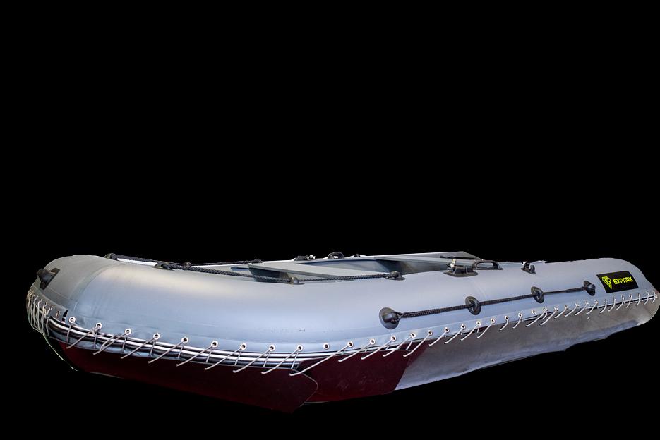 Аэролодка Бурлак АЭРО АМ-340 Подшитая 3400*1600*450 мм фото 3