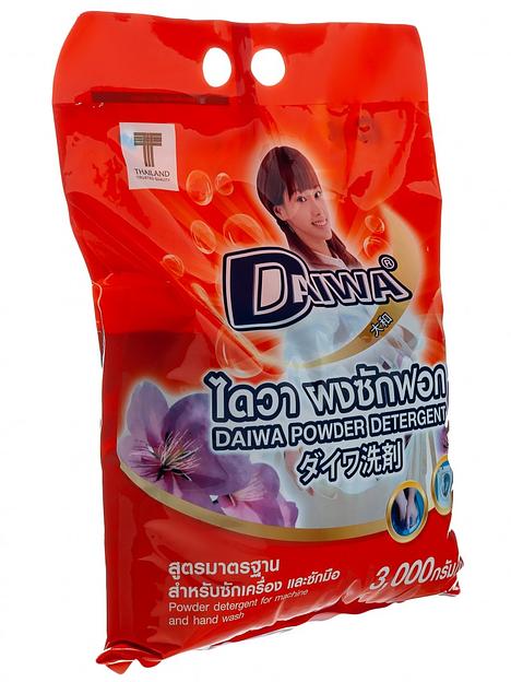 Порошок стиральный Daiwa, для любого типа белья, 3 кг фото 2