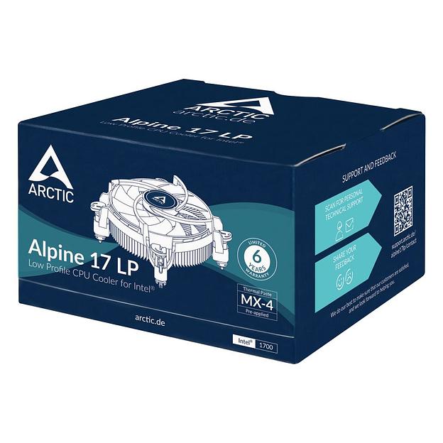 Кулер для процессора ARCTIC Alpine 17LP socket Intel 1700 ACALP00042A фото 6