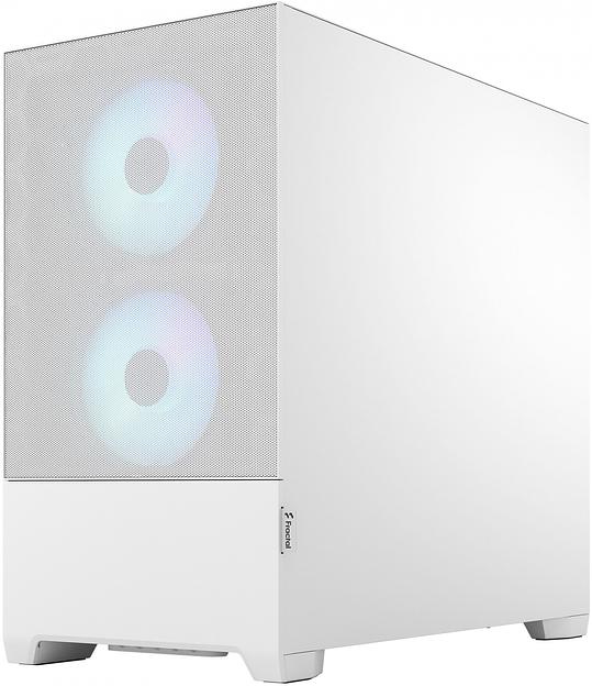 Корпус Fractal Design PoP Mini Air RGB White TG белый без БП ATX 3x120mm 2xUSB3.0 audio bott PSU фото 4