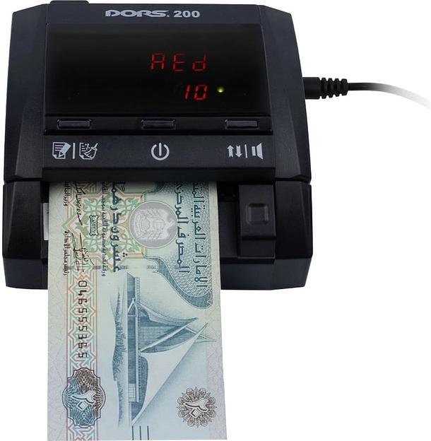 Детектор банкнот Dors DORS 200 MULTI FRZ-053201 автоматический фото 6