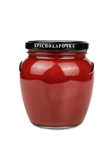 Томатная паста «Краснодарочка», 600 г, опт фото 2