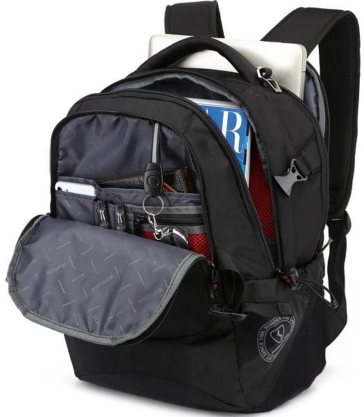 Рюкзак для ноутбука 17.3" Sumdex PJN-307BK черный полиэстер фото 5