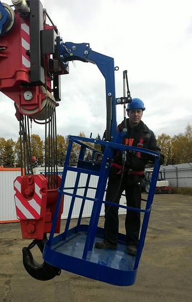 Автокрановая монтажная люлька AML-250 фото 6