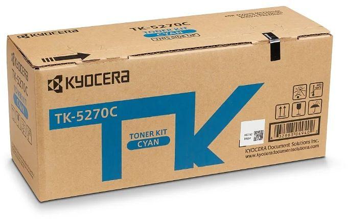Картридж лазерный Kyocera TK-5270C 1T02TVCNL0 голубой (6000стр.) для Kyocera M6230cidn/M6630cidn/P6230cdn фото 3
