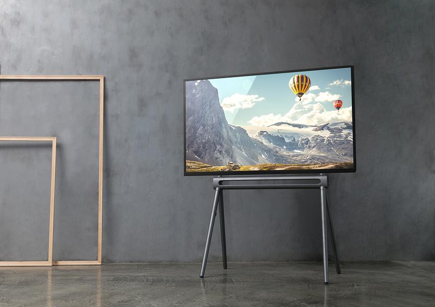 Подставка для телевизора Cactus CS-ST2946GY, 49-70", напольный, темно-серый фото 8