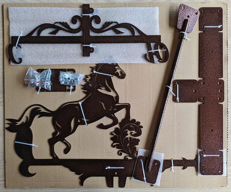 Флюгер «Конь» ОПТ фото 3