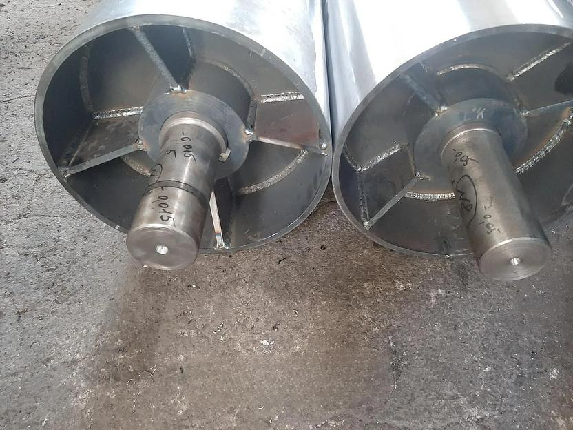 Приводной и натяжной барабан ленточного конвейера фото 1