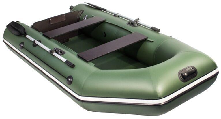 Лодка Аква 2900, 2900*1420*400 мм., цвет: зеленый фото 3