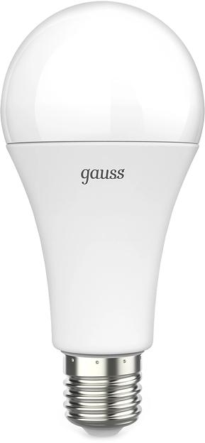 Лампа светодиодная Gauss A70 22Вт цок.:E27 груша 220B св.свеч.бел.теп. (упак.:10шт) (102502122) фото 2