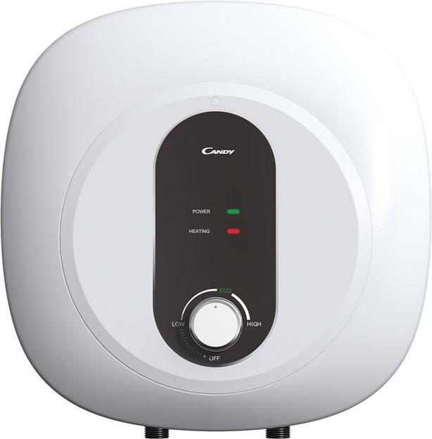 Водонагреватель Candy CS10V-EM1(R) 2кВт 10л электрический над раковиной/белый фото 1