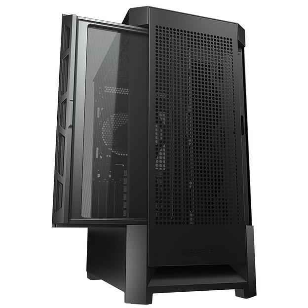 Cougar Airface Black, 1X120MM FAN, БЕЗ БП, ЧЕРНЫЙ, ATX фото 2