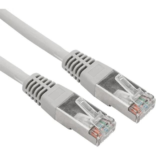 Rexant (18-8002-1) Патч-корд F/UTP RJ45-RJ45, CAT 5e, LSZH серый, 1м фото 1