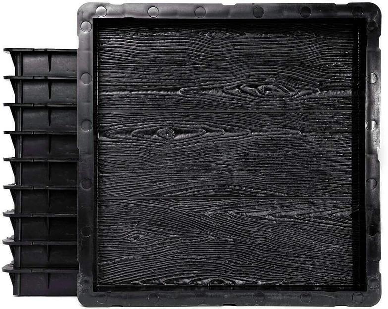 Формы тротуарной плитки размер 3 доски 30×30×3 см опт фото 2