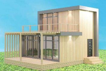 Арго 3/3.2-2э – модульный дом фото 1