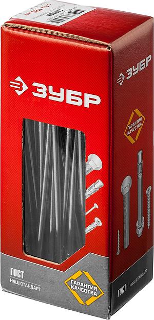 ЗУБР ГОСТ 4028-63, 120 x 4 мм, цинк, 1 кг, строительные гвозди (305031-40-120) фото 3