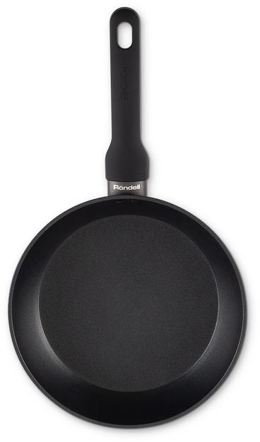 Сковорода Rondell Shell RDA-1927 круглая 20см покрытие: Xylan Plus ручка несъемная (без крышки) темно-серый фото 3