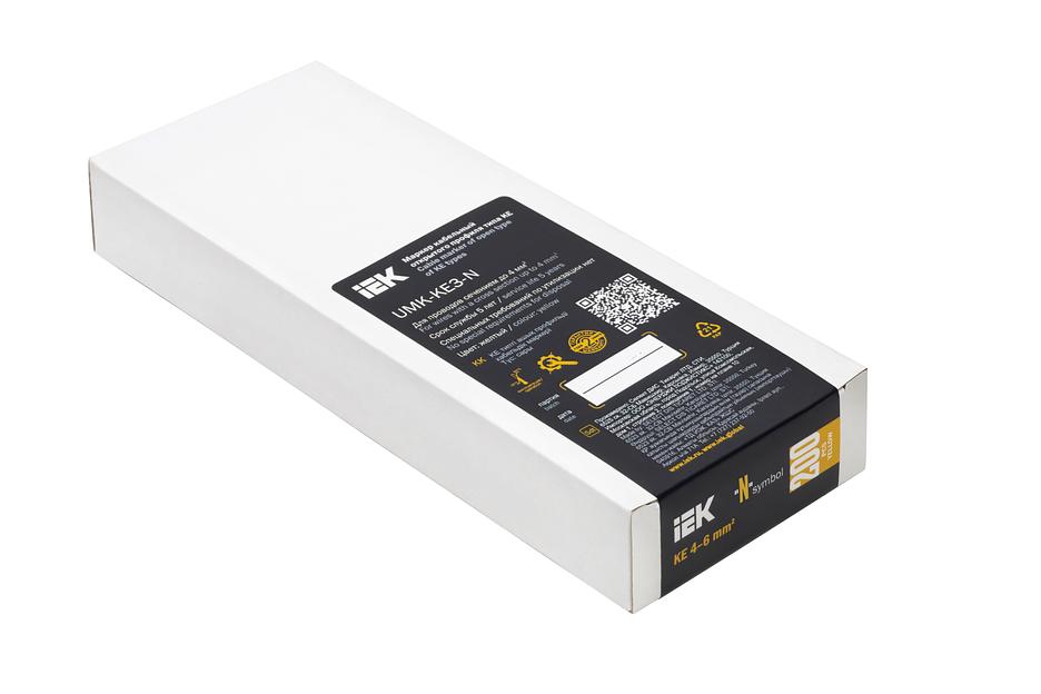 Маркер открытого типа KE 4-6мм2 символ 'N' (200шт/упак) IEK фото 2